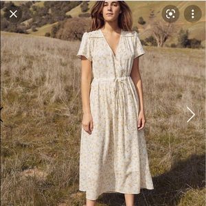 CHRISTY DAWN XL yellow floral dress